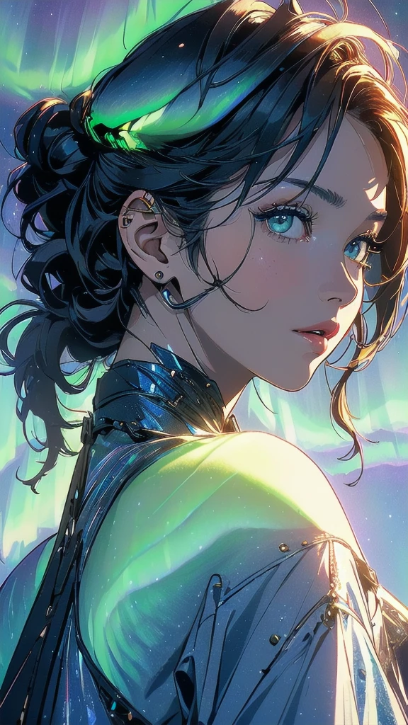 (((masterpiece, highest quality))),(((solo:1.2))),(((1girl:1.2))),(((32k wallpaper))),(very detailed, vintage science fiction),((((((cinematic movie poster)))))),(((((portfolio))))),(((((((Close-up))))))),,((((various angle)))),(((((ultimate highlight))))),((((complete. detailed face)))),(((((Extremely talented))))),(((most complicated machine))),(((text))),(((typography))),(((((best complicated machine))))),(((((super genius mechanic))))),(((((gorgeous light leak))))),(((detailed amazing sparkling eyes))),(((hexagon))),(((((Overly complicated background:unlimited Aurora)))))