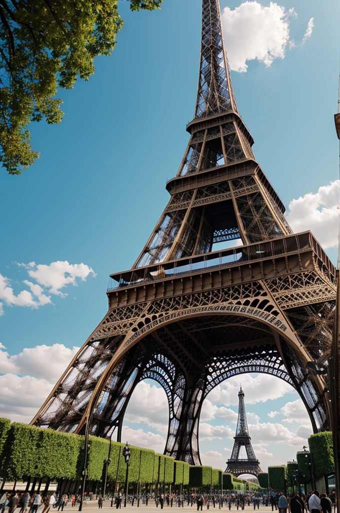 Photo at the Eiffel Tower