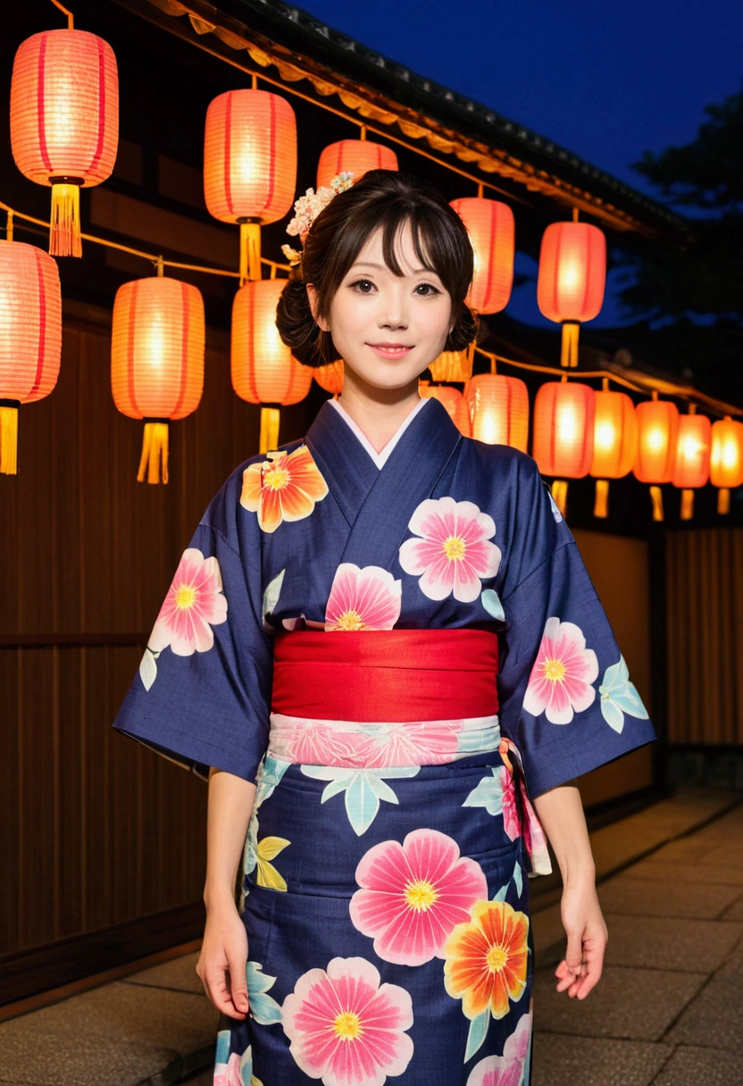 Ghibli　night　Yukata　Summer festival　lanthanum