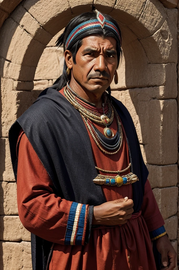 Image of a male inca with sad oster RT