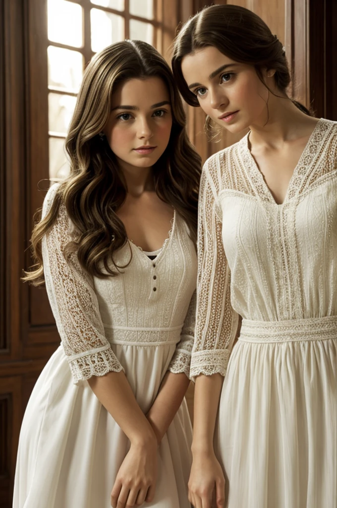 Young Cister Y Emilia Mernes