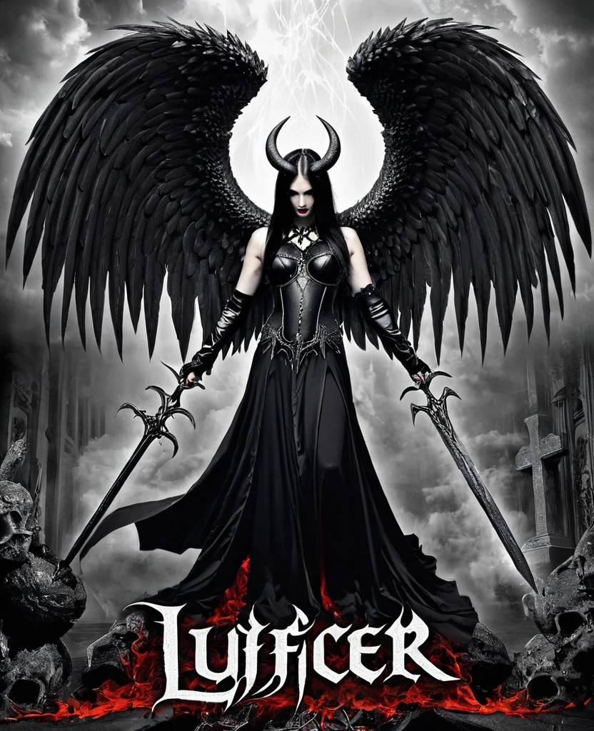 angel, Lucifer,fallen Angel, hellcore