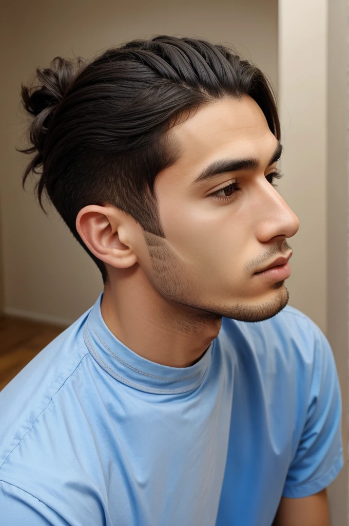 Best hair style slim boy big nose