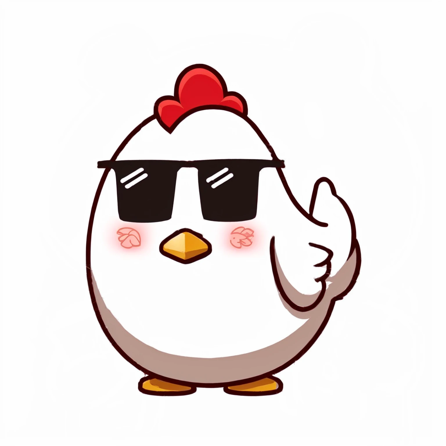 cute的卡通小猪，In counting money，Cartoon Style，cute，Simple cartoon
