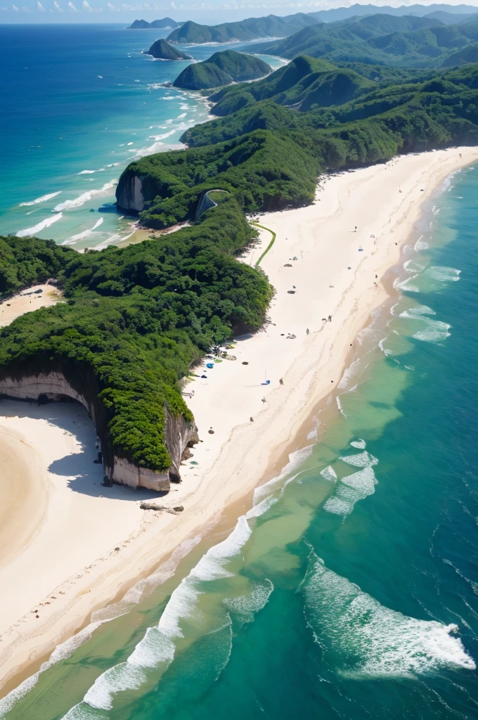The beaches of Brazil