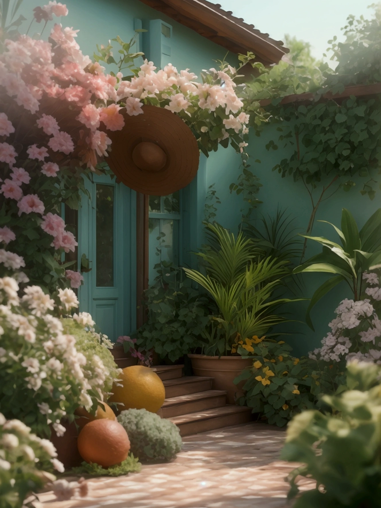 Scenes in summer