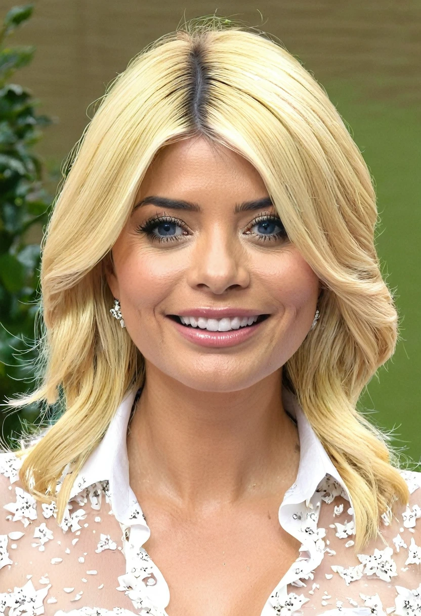 Holly Willoughby, covered in cum