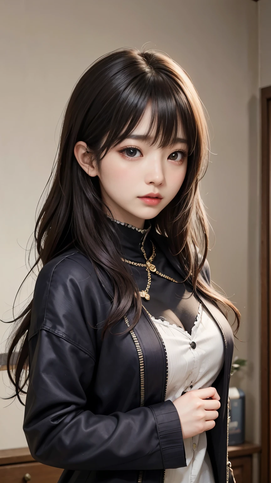 (最高qualityのディテール)、Realistic、8K Ultra HD、High resolution、(One Girl:1.2),(Fatal Beauty,Attractive beauty) ,(A supple and powerful physique),(Sensual charm),(Mysterious charm:1.1),(Captivating silhouette),The 超detailedな、高qualityのテクスチャ、複雑なdetailed、detailed、非常にdetailedなCG、高qualityの影、detailed 美しく繊細な顔、detailed 美しく繊細な目、Written boundary depth、Ray Tracing、20th Generation、Cute K-Pop Girls、(The Face of Ulzan in Korea)、Thin face、(Urzan-6500-v1.1:0.6)、PurerosFace_v1、Glowing Eyes、Perfect body、 Viewer Display、(最高qualityのディテール:1.2)、Realistic、8K Ultra HD、High resolution、Woman close up, realistic girl rendering, 8k artistic german bokeh, Enchanting girl, Real Girls, Gurwitz, Gurwitz-style artwork, Girl Roleplay, Realistic 3D style, cgstation Popular Topics,, 8K Portrait Rendering,(truth,truth:1.4),(Sparkling eyes girl:1.2)、The 超detailedな、高qualityのテクスチャ、複雑なdetailed、detailed、非常にdetailedなCG、高qualityの影、detailed 美しく繊細な顔、detailed 美しく繊細な目、Written boundary depth、Ray Tracing、20th Generation、Cute K-Pop Girls、(The Face of Ulzan in Korea)、Thin face、(Urzan-6500-v1.1:0.6)、cheek、Glossy Lips、、High resolution, Best image quality, 最高quality, Realistic, 超detailedな, Photorealistic, 4K 8K Ultra HD Full Color RAW Photos, Fujifilm(Medium format), Hasselblad, Carl Zeiss, Incredible dynamic range photography(utility_art:Smooth-768:1.1),High resolution, High pixel count, 明確なdetailed, Clear images, Natural color reproduction, Noise Reduction, High fidelity, quality, Software Improvements, Upscaling, Optimized Algorithms, Professional-level retouching,
1. Oversized coat:
The coat is、Choose an oversized design that covers from shoulders to knees.。Color is classic navy or black、or warm khaki or beige, wait.、Choose colors that match the season。
2. Knitted sweater or turtleneck:
To protect yourself from the cold、Knitted sweater or turtleneckを選択してください。Match the texture and color of the knit to the coat.。
3. Wide leg pants:
For pants, Choose a wide-leg design、Combines ease of movement and style。Denim in dark tones or black trousers will look good.。
4. Knee-high boots:
What is included in an oversized coat、足首からふくらはぎまでカバーするKnee-high bootsとの組み合わせ。Boots are black or dark brown and chic.、Gives a stylish impression。
5. accessories:
シンプルなゴールドまたはシルバーのaccessoriesを選択してください、Add elegance to your outfit。for example、Long necklaces and large earrings are recommended.。
6. Handbags:
Handbags、Choose a color that matches the tone of your outfit.。Shoulder bags and tote bags are convenient and stylish。
7. Compensateと髪型:
Compensate, Choose natural colors that flatter your skin。Wavy Hair、By creating loose curls、Appeal to softness。