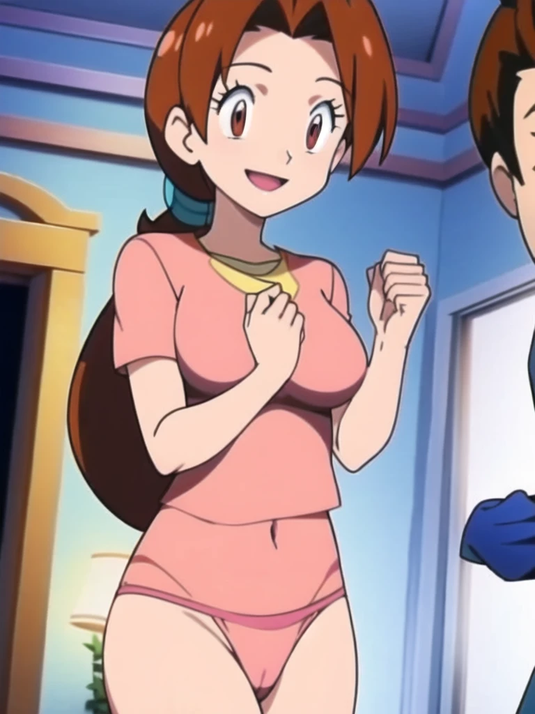 Delia_Ketchum, milf,smile