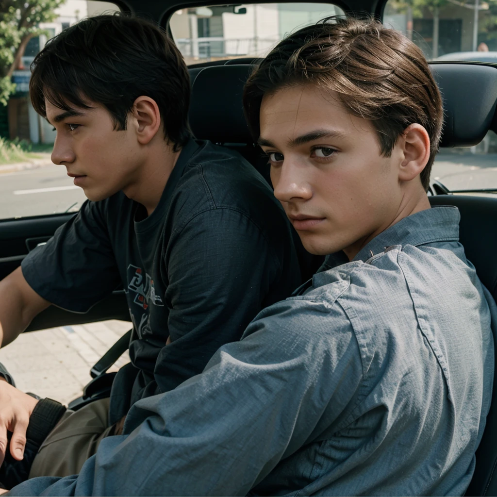 Sprung in a car