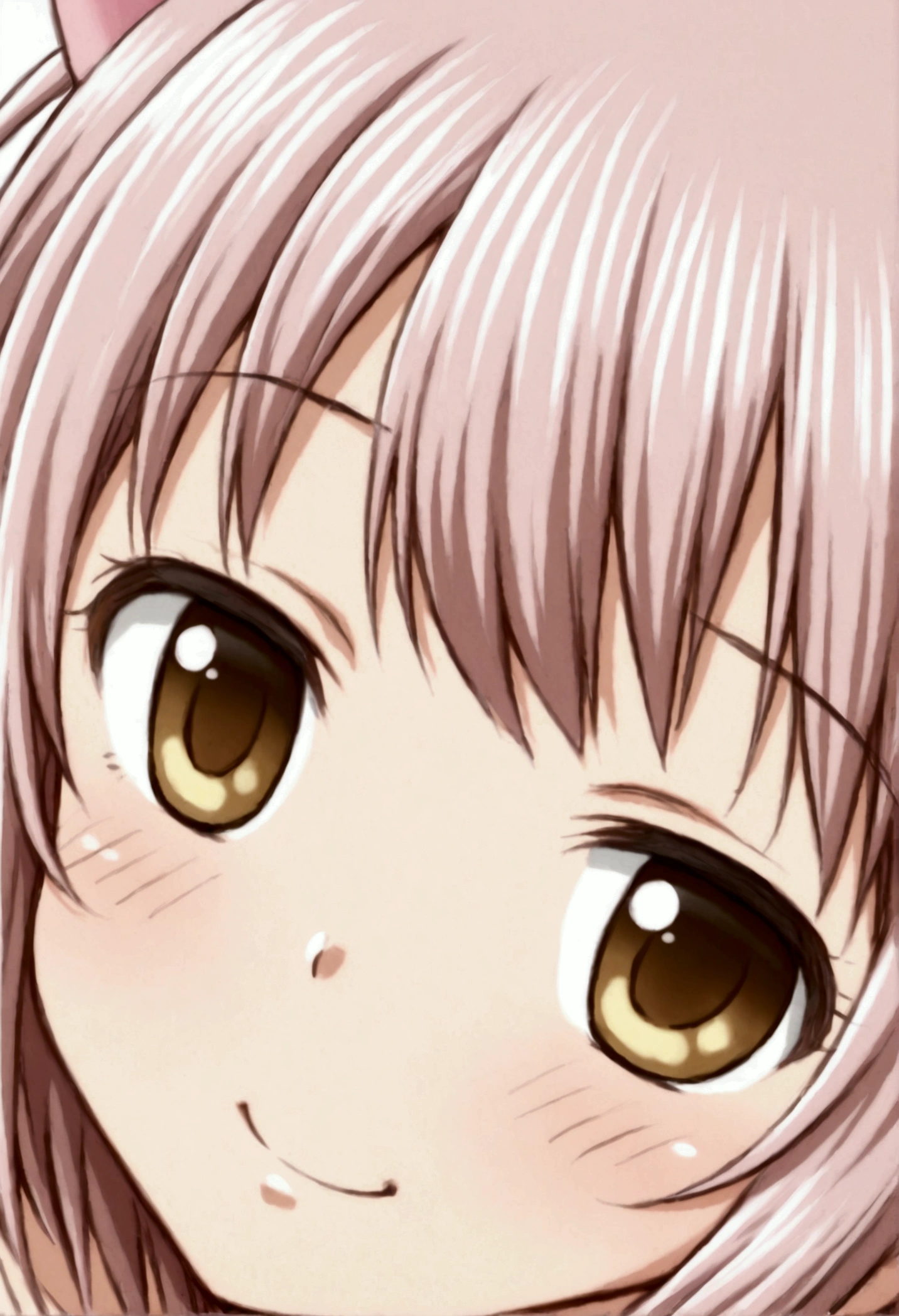 a drawing of a girl with a bow on her head, extremely cute anime girl face, portrait of an anime girl, cute anime face, anime girl with cat ears, a manga drawing, seinen manga portrait, hana yata, close up of a young anime girl, pretty anime face, sayori, detailed manga style, detailed portrait of anime girl