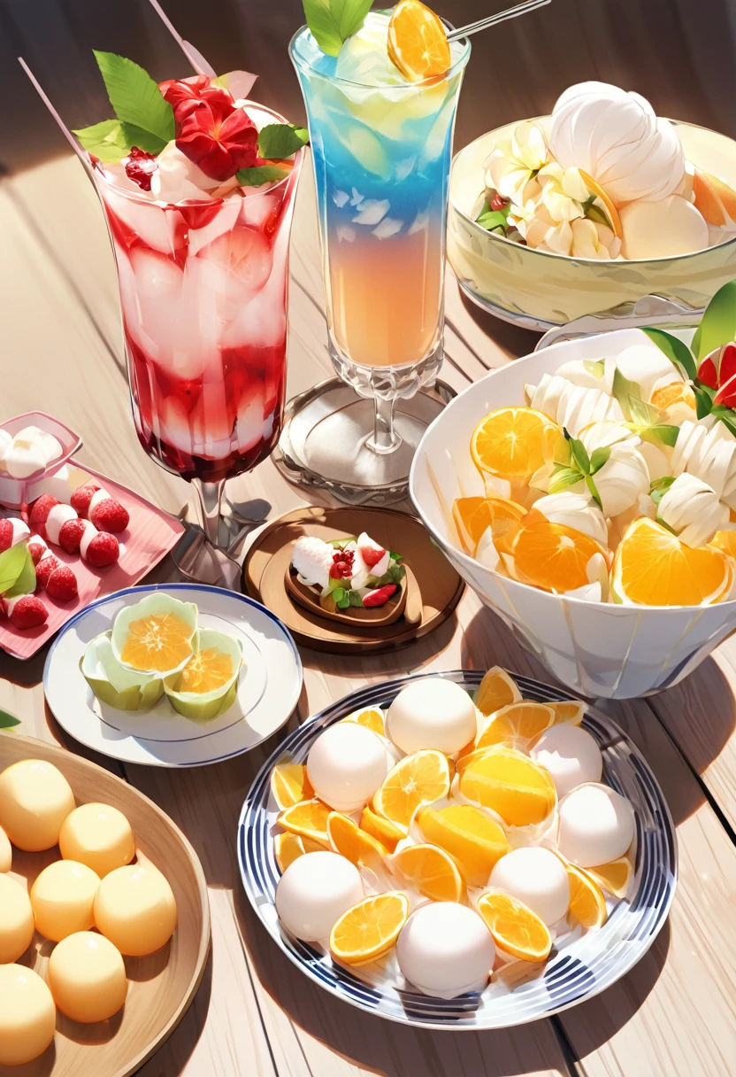 On a hot summer day、Enjoying cold sweets is the ultimate luxury。Today is、Here are some summer sweets that you can easily make at home.。