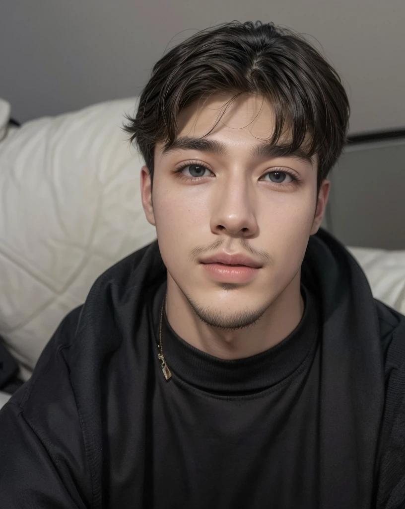 Youngh, age 25, smooth handsome goatee