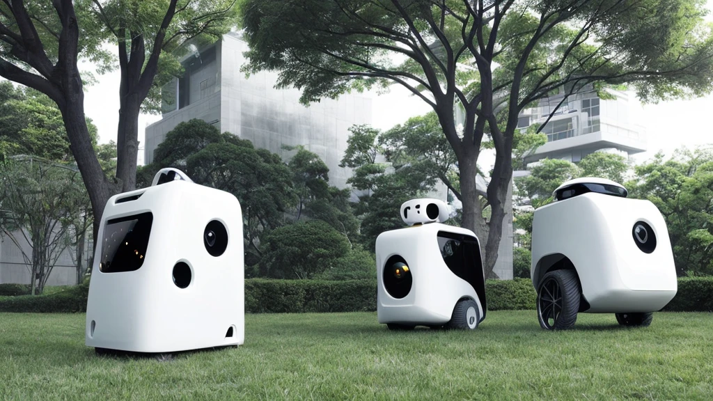 house，Big Tree，sun，Robot Dog，科幻Robot Dog，house
