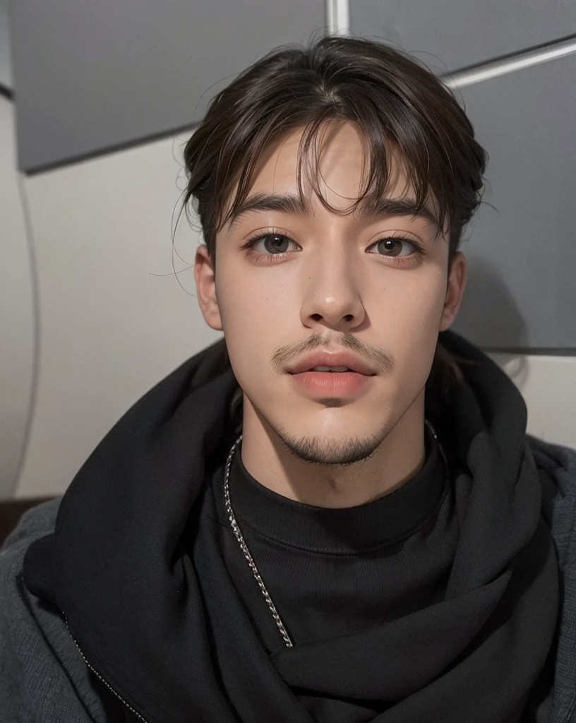 Youngh, age 25, smooth handsome goatee