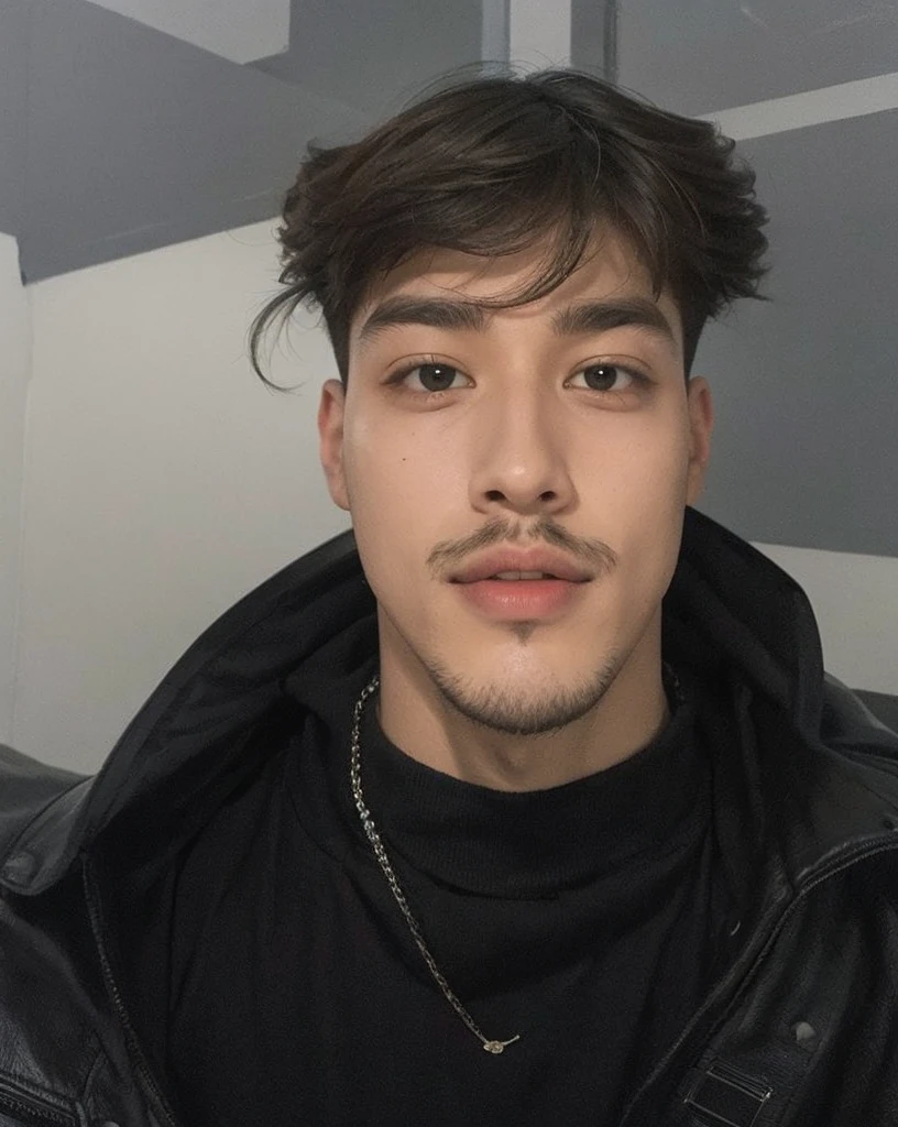 Youngh, age 25, smooth handsome goatee