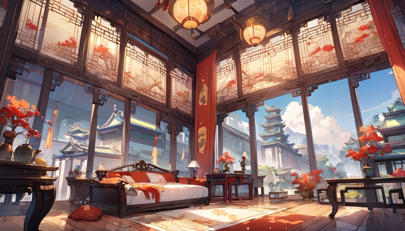 Chinese beautiful scene,Palace style