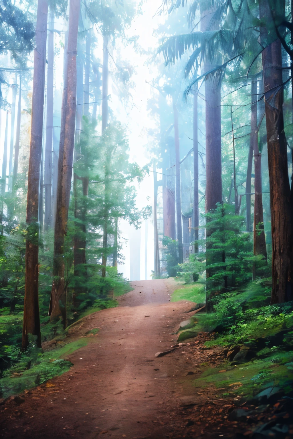 only a forest, anime style