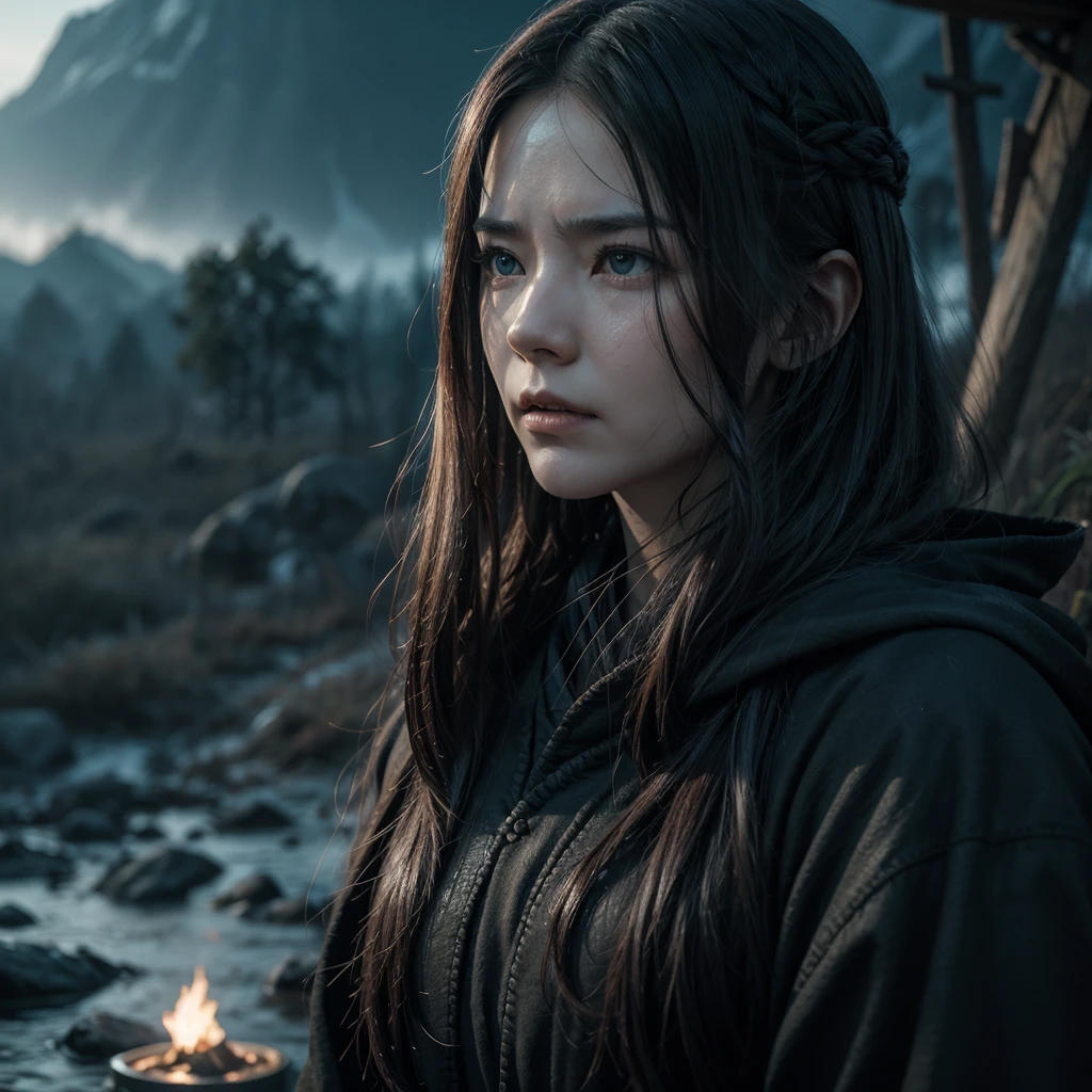 Imagem no tema de elden ring com ghost of tsushima 