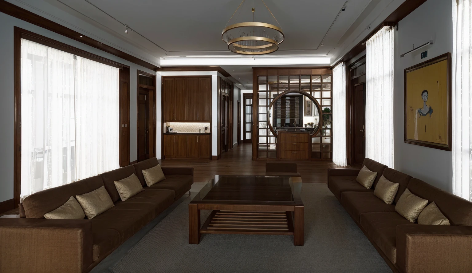 a modern, simple, and bright office lobby, detailed interior, large windows, natural lighting, clean and minimalist design, sleek furniture, potted plants, modern art on the walls, reflection on the floor, high-ceilinged, (best quality,4k,8k,highres,masterpiece:1.2),ultra-detailed,(realistic,photorealistic,photo-realistic:1.57),HDR,UHD,studio lighting,professional,vivid colors,architecture,interior design,minimalist,elegant,clean,bright