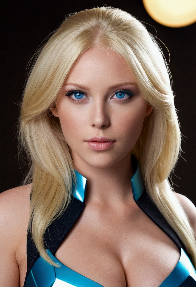Blonde, blue eyes, Collect, busty and warra