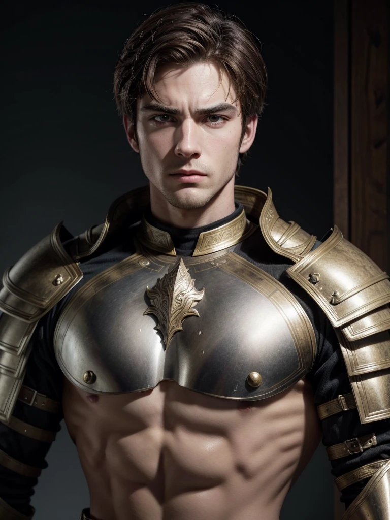 Fantasy, hyperrealistic oil painting portrait photo, art by john william waterhouse; Charles Dana Gibson; charlie bowater; Alphonse Mucha;, of (1 men) 25 y.o, musculine, man in royal regalia wearing a golden wonder woman armor style, covered with diamond. naked, his face is mix between will smith; henry cavill; jason momoa; timothée chalamet; V BTS; Jungkook BTS; Taeyong NCT; Lay EXO; Cha Eun Woo ASTRO;, clean shaven, smooth body no hair, Very handsome golden ratio face, starry night, A giant moon behind the mountains, A tranquil lake reflecting the night, hyper-realistic scene bakground bokeh, ultra detailed, photo-realism, 8k uhd, dslr, red hairband, shy, seductive smile, (photorealistic:1.3), soft lighting, Fujifilm, 85mm, f/4.0, lens flare, high detail, cinematic lighting, (best quality:1.0), high quality, masterpiece, 16k, anatomically correct, award winning, best quality