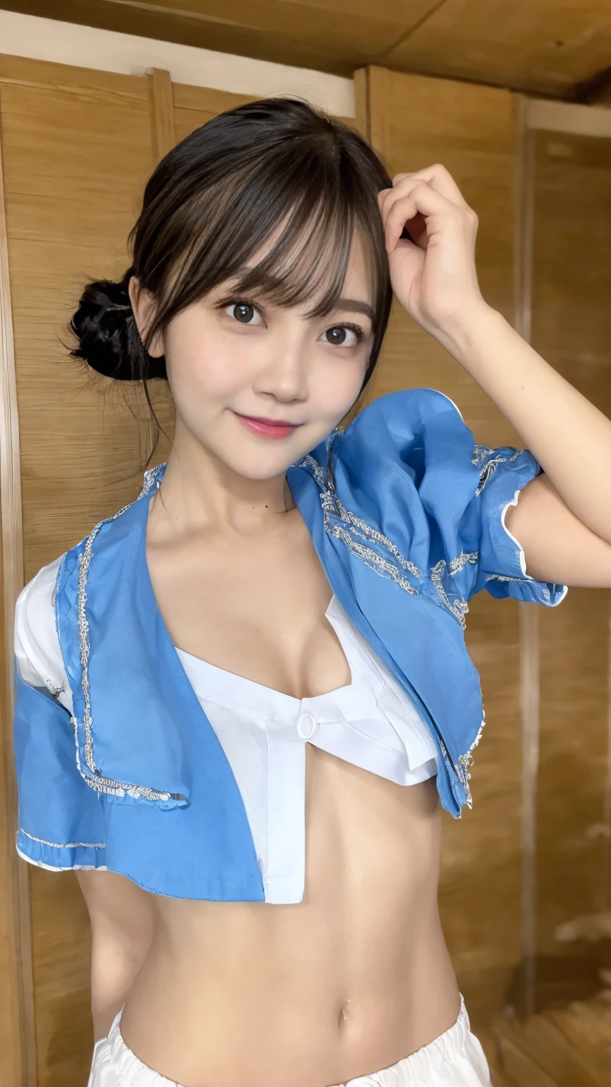 (((Top-down configuration:1.33)))、((No underwear:1.55))、One Girl、Beautiful and detailed eyes and face、barefoot、20 year old cute Japan woman, ((Extremely precise and accurate anatomy:1.0)), (photo Realistic:1.4), (hyper Realistic:1.4), (最高品質のRealisticな肌の質感:1.4), (Improvement of quality:1.4), (Enhances the beauty of skin texture:1.1), Clean and glowing skin, mesh, thin:1.2, (Realistic:1.3), Realisticなライティング, (Smoother lighting:1.05), (Improving the quality of cinema lighting:0.9), Backlight, A gentle light on your face, Ray Tracing, (Bright light:1.2), 32K, One Japanese woman, fine grain, Detailed face, (Film Grain:1.1),(Accentuates body lines:1.1), High resolution, Natural look, Kind eyes, Improves hair quality, Delicate light and shadow, Transparent muscles, Graceful pose, Beautiful Eyes, Sharp details, Soft light reflection, Beautiful contours, Delicate skin tone, Fine hair texture, Natural background, (((Open shirt、splash、Sandy Beach、Light of the sun、clear blue sea、The waves crash quietly、Blue sky and white clouds、green mountain々、Beautiful Nature、The joys of youth)))、