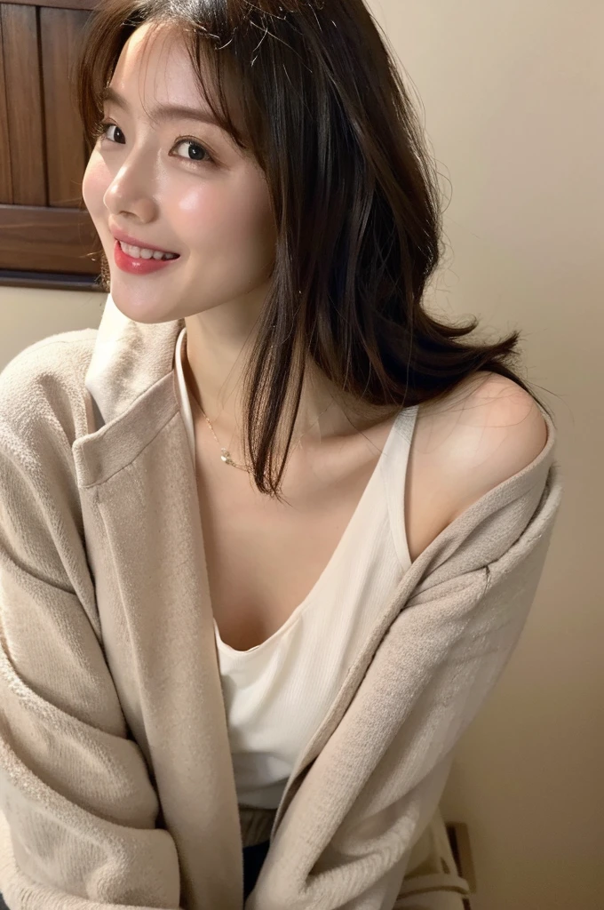 (masterpiece:1.3), (8k, Photorealistic, Raw photo, Best image quality: 1.4), Japanese women、(Shoulder-length hair:1.2)、Office Style、Super detailed face、Attention to detail、double eyelid、Put your chest together、Sharp focus:1.2、Beautiful woman:1.4、Light brown hair、Highest quality、masterpiece、Ultra-high resolution、(Photorealistic:1.4)、Highly detailed and professionally lit smile、thin、Shy smile、,((Half-taken clothes:1.5)), (masterpiece:1.3), (8k, Photorealistic, Raw photo, Best image quality: 1.4), Japanese women、(Shoulder-length hair:1.2)、Office Style、Super detailed face、Attention to detail、double eyelid、Put your chest together、Sharp focus:1.2、Beautiful woman:1.4、Light brown hair、Highest quality、masterpiece、Ultra-high resolution、(Photorealistic:1.4)、Highly detailed and professionally lit smile、thin、Shy smile、,((Half-taken clothes:1.5)),