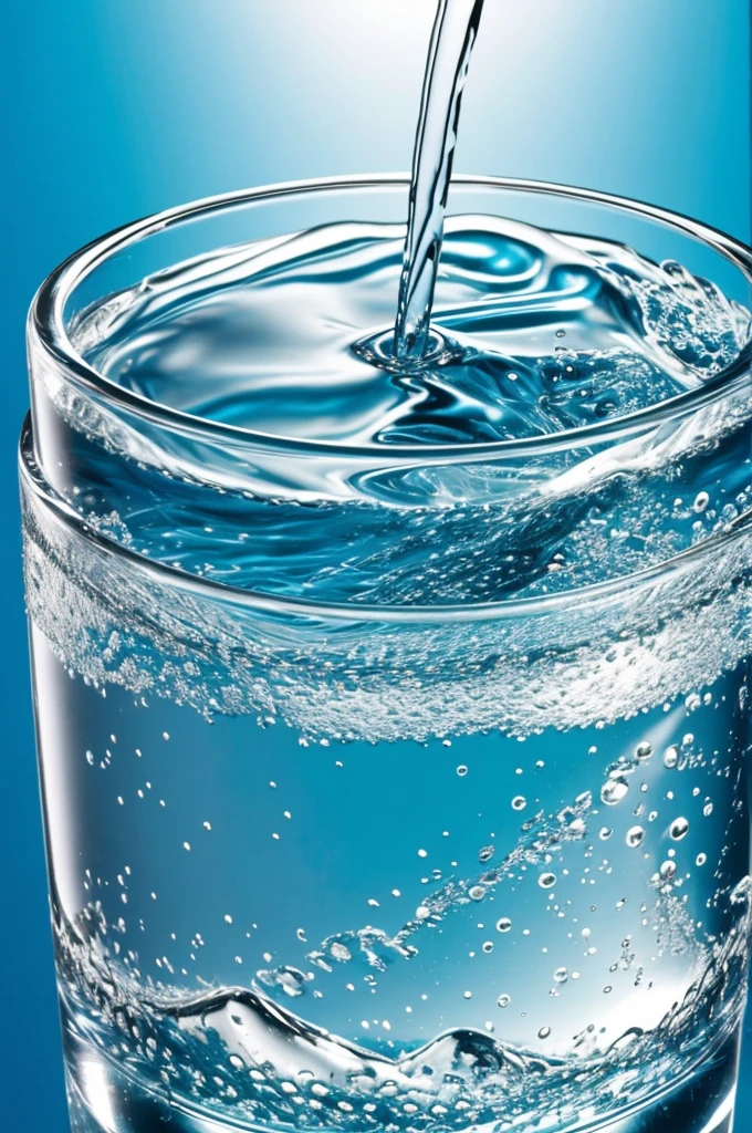 A sample picture for a mineral water company with a bold and attractive tagline