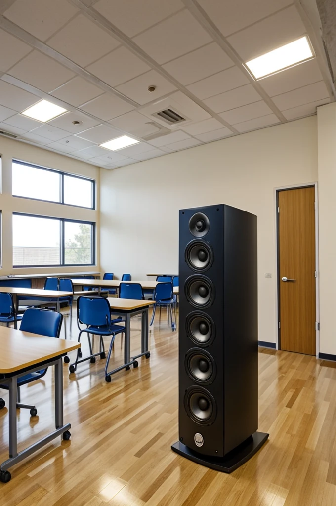 Loudspeakers in school buildings