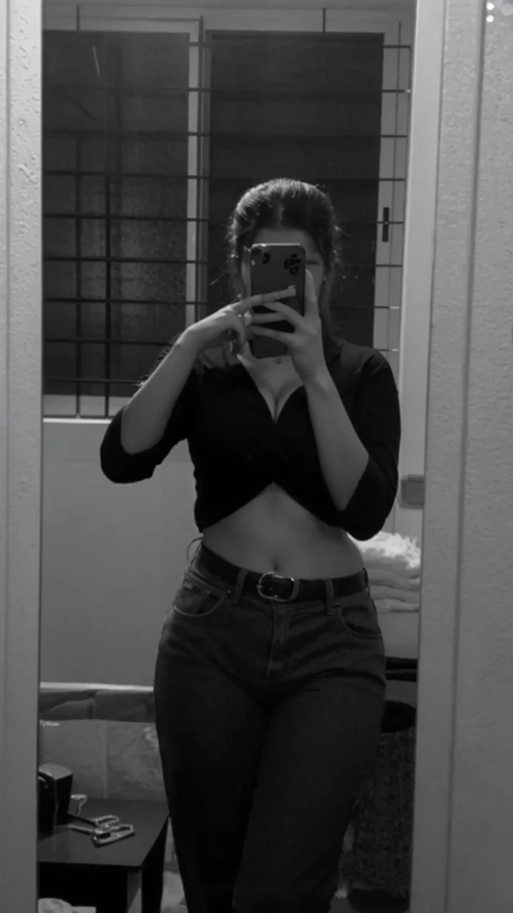 make the very big and show very much cleavage