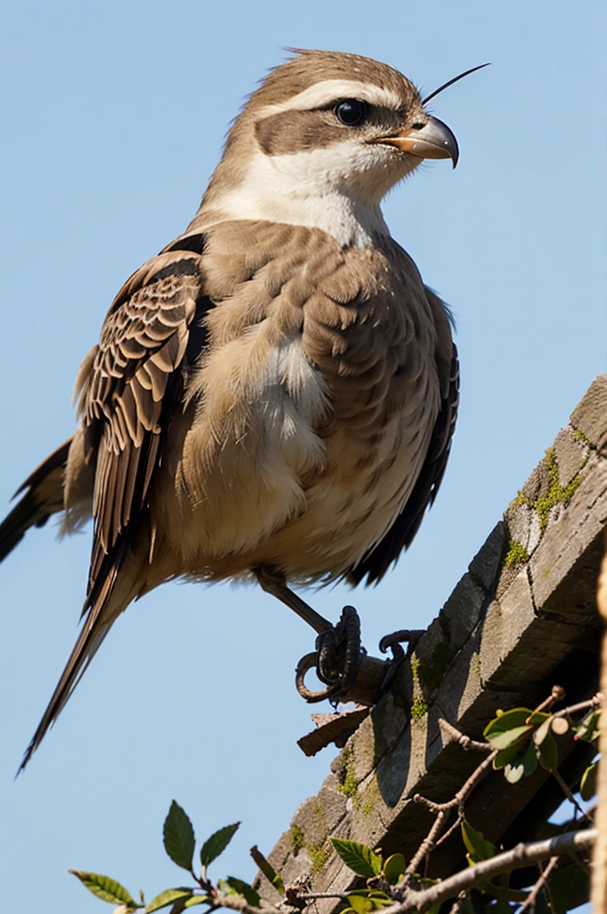 logo shrike bird