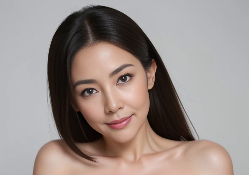 1gravure, from the chest up, masutepiece, Best Quality, Ultra-detailed, Photorealistic, super detailed skin, Perfect Anatomy, (1 japanese mature woman), (Solo), sixty years old, (Wrinkles at the corners of the eyes:1.3), Large breasts, A MILF, glamor, A sexy, Chromo-white skin, Looking at Viewer、Super large udder、Sleeveless knitwear、Tight Fit Knitted Dresseuchimuchi、Black pantyhose、high-heels、Smile、sitting on、Hotel bedroom