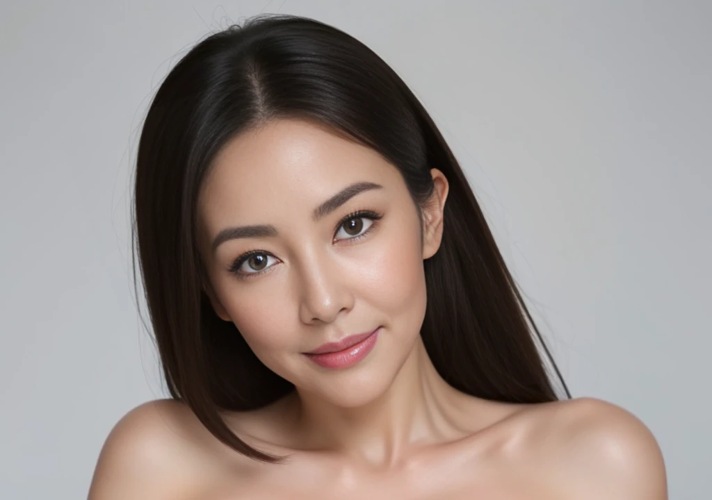 1gravure, from the chest up, masutepiece, Best Quality, Ultra-detailed, Photorealistic, super detailed skin, Perfect Anatomy, (1 japanese mature woman), (Solo), sixty years old, (Wrinkles at the corners of the eyes:1.3), Large breasts, A MILF, glamor, A sexy, Chromo-white skin, Looking at Viewer、Super large udder、Sleeveless knitwear、Tight Fit Knitted Dresseuchimuchi、Black pantyhose、high-heels、Smile、sitting on、Hotel bedroom