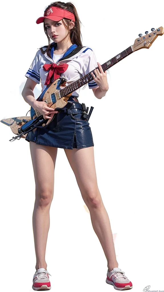 Close-up of age girl posing