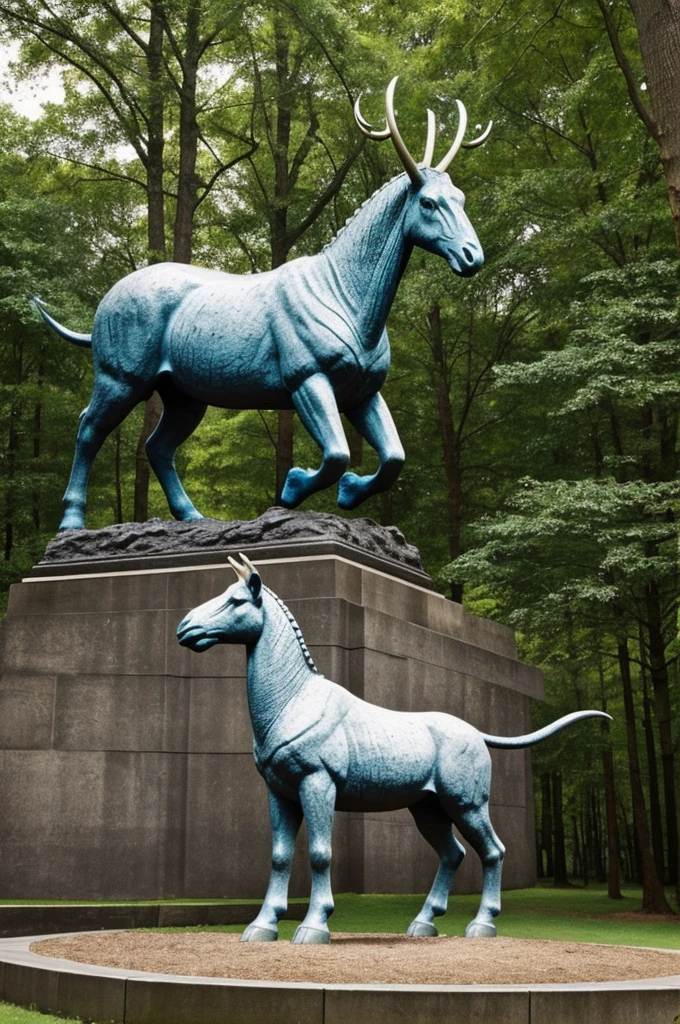 create images of amazing animals, you can also add extinct animals, that you are great and spectacular are to make statues