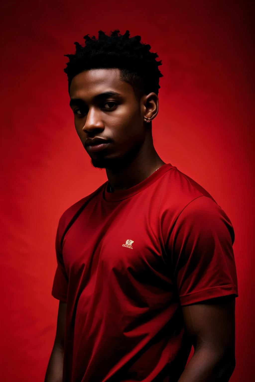 dark boy (sound) with red shirt