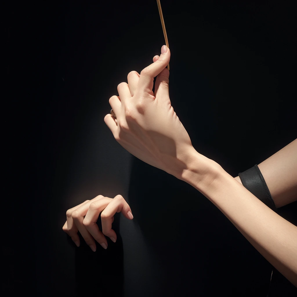 ((best qualityer)), (detailded), hand, black backdrop