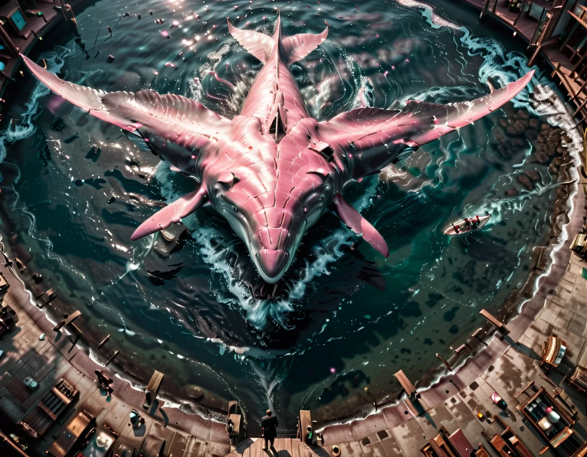 （0718）Today's challenge theme：Flying Whale/飞翔的鲸鱼/飛ぶクジラ