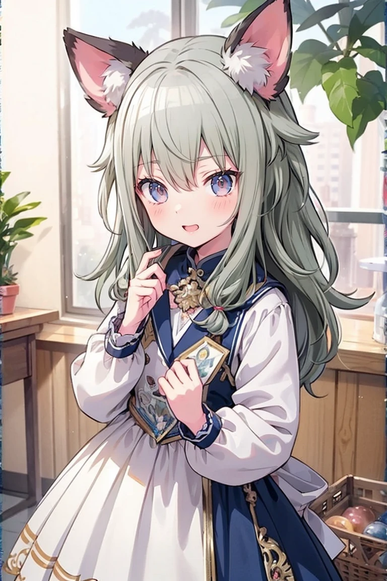 (8k, 最high quality)、Ultra-high resolution、Adorable、最high quality, beautiful, Absurd beauty、masterpiece、Best image quality、(Front facing)、good feeling、smile,Face the camera、Delicate eyes、smile、Small face、Adorable満面のsmile, 最high quality、female、Looks 20 years old、1 person、masterpiece, Most detailed,uniform、 high quality、Shiny Hair、非常に細かくてbeautiful明るい目、Medium chest、nose blush、非常に精細でクリアでbeautiful顔, Awards, (Anatomically correct)、Reach out、The whole body is visible,View from above,Face Focus