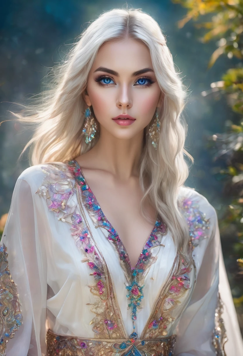 a beautiful Soul Young Woman,Withe sexy dress soul robe cloak, long hair, white hair, White dress, hyper-detailed, ultra-realistic, 8k, Shine crystal clear blue eyes, big eyes, make up goddess eyes, make up eyes souls,Goddess Soul, Beautiful joung woman face, beautiful joung woman 19 year old, beautiful joung woman 23 year old,Lipstick Rose - red. (Breast - Augmentation, Big Breasts and Chest Dize 95 Breasts beautiful, large and, XXL breast augmentation with 1000 ml big), (Subtle, energetic, radiant, shining, shimmering, vibrating, fluidic, crystalline, atmospheric, formless, misty, ghostly, light garment, energy aura, vibrational cloak, sexy spiritual garment, sexy cosmic dress, soul robe, strong very much light body, strong very much energy body, supernatural, divine, mythical, timeless).