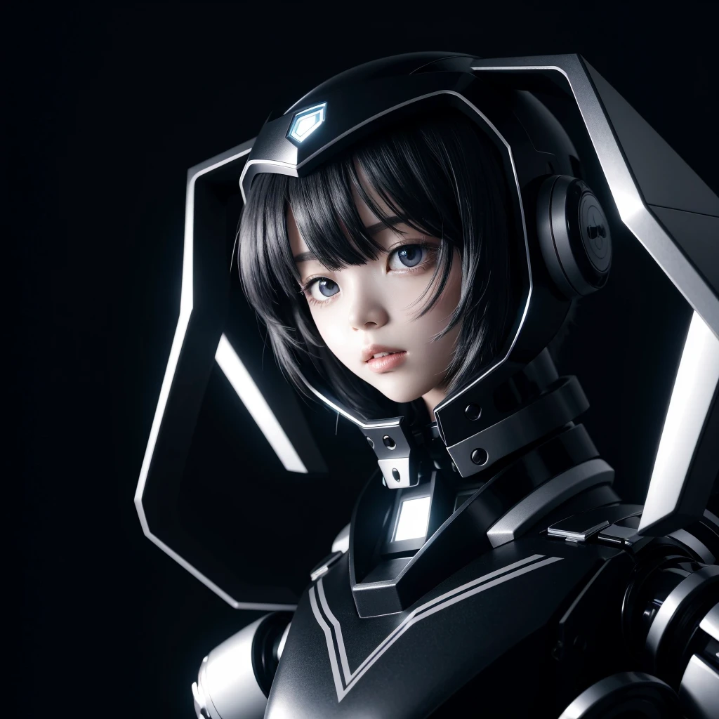 ia robo photos with black background