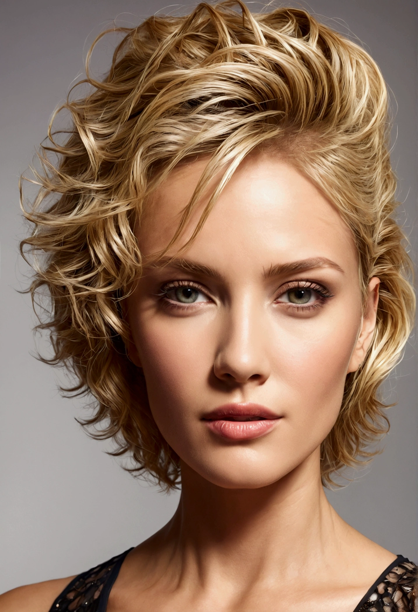 Create a beautiful woman, age 38