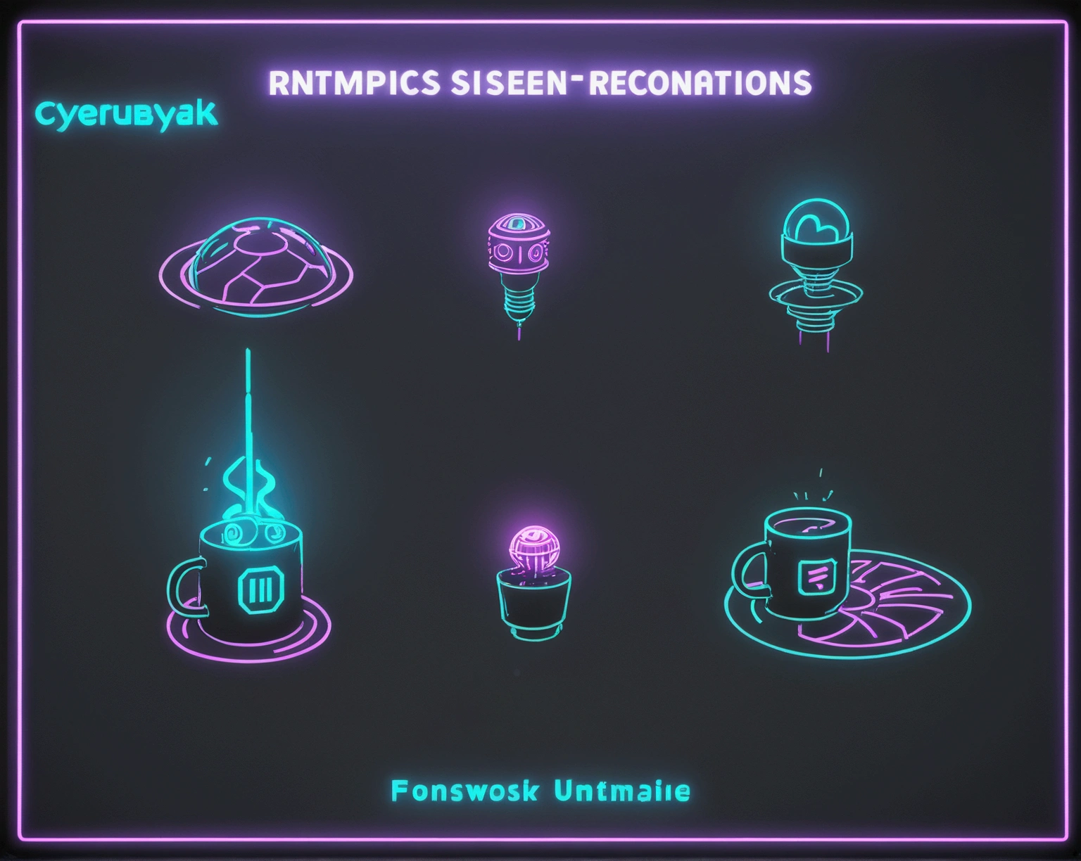 cyberpunk asset futuristic