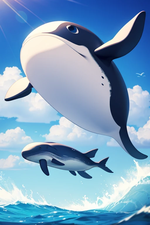 flying whale