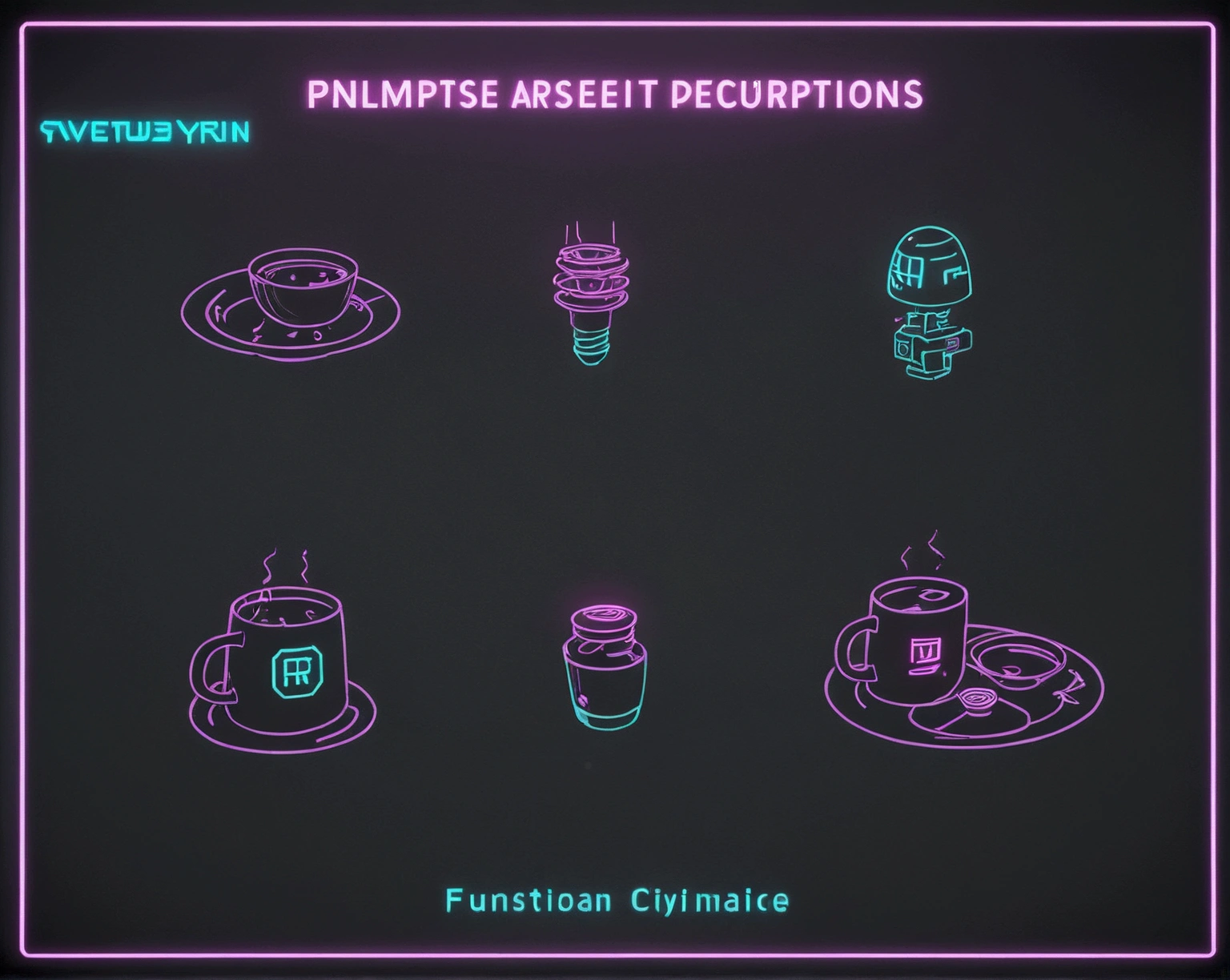 cyberpunk asset futuristic