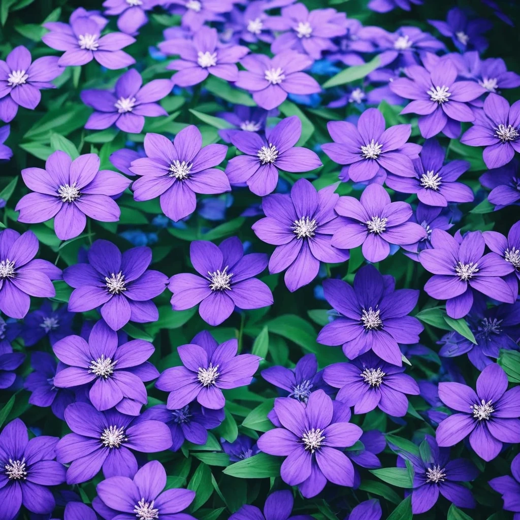 purple flowers in the dark, a macro photograph inspired by Elsa Bleda, tumblr, romanticism, dark purple blue tones, blue and purple, vibrant but dreary blue, purple and blue, dark flowers, blue and violet, night sky full of flowers, blue flowers, moody beautiful colors, blue flowers bloomed all over, blue and purple plants