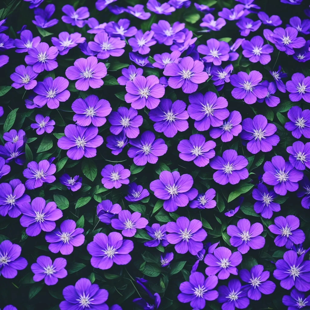 purple flowers in the dark, a macro photograph inspired by Elsa Bleda, tumblr, romanticism, dark purple blue tones, blue and purple, vibrant but dreary blue, purple and blue, dark flowers, blue and violet, night sky full of flowers, blue flowers, moody beautiful colors, blue flowers bloomed all over, blue and purple plants