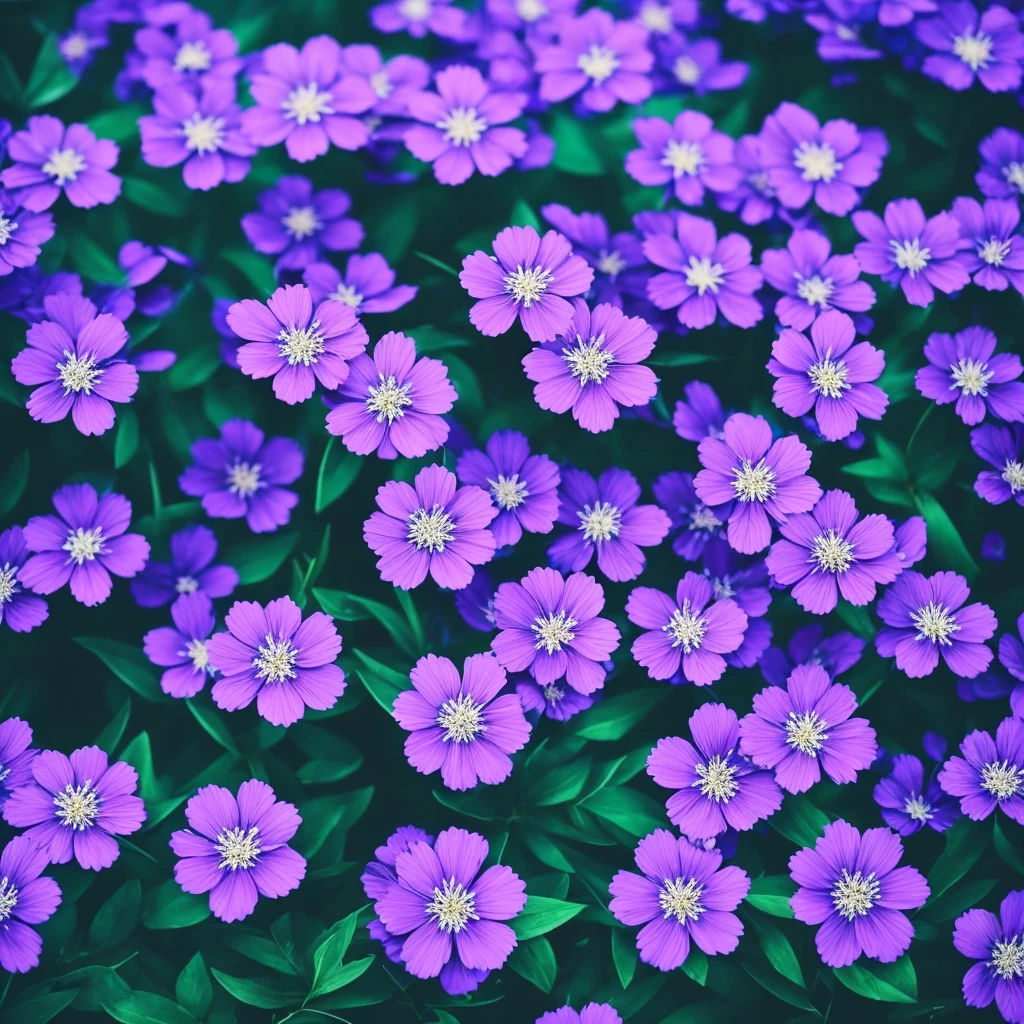 purple flowers in the dark, a macro photograph inspired by Elsa Bleda, tumblr, romanticism, dark purple blue tones, blue and purple, vibrant but dreary blue, purple and blue, dark flowers, blue and violet, night sky full of flowers, blue flowers, moody beautiful colors, blue flowers bloomed all over, blue and purple plants