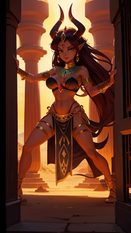 desert  Egypt legendary  the genie ifrit  goddess evil